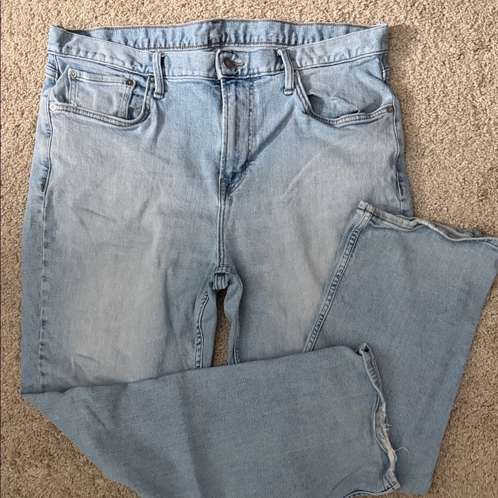 Light Blue Denim Jeans size 36x30 - Picture 5 of 5